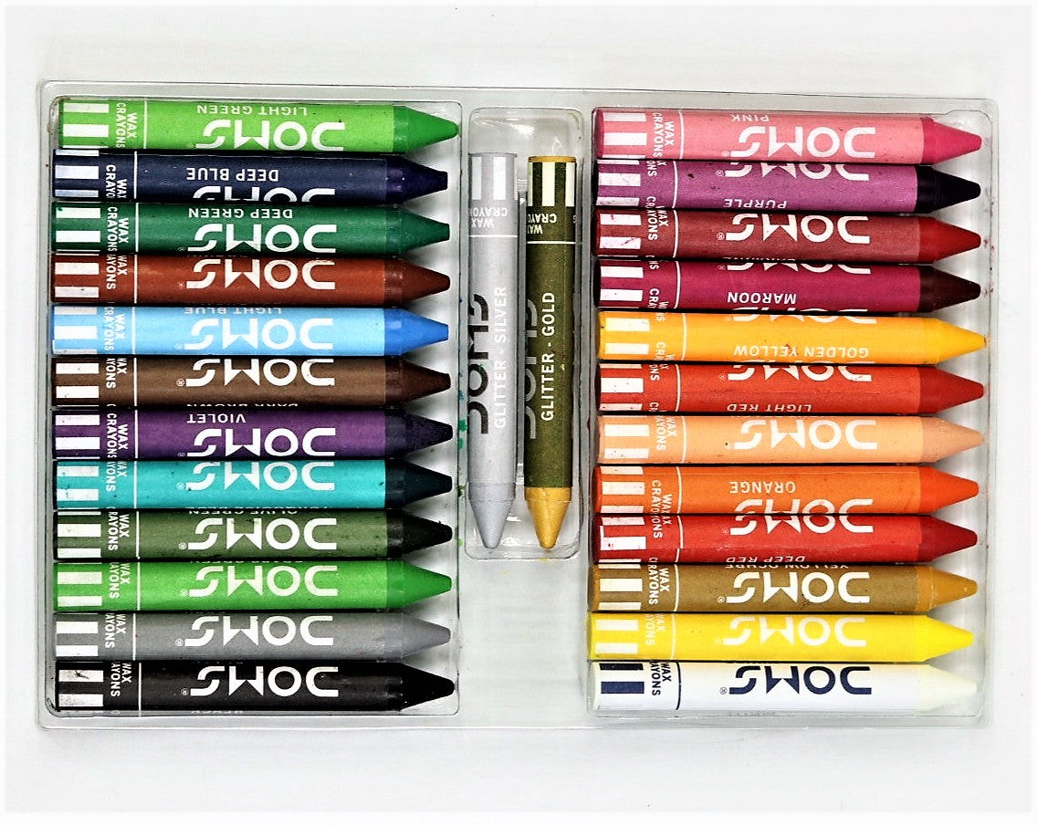 Doms Wax Crayon Small ( Pack Of 12 Shades )