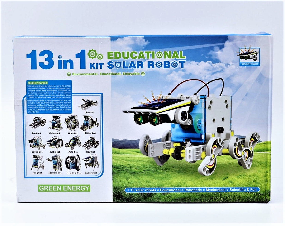 Robot Solare 13 in 1, Giocattoli da Ragazzo 10 11 12 13 14 Anni Femmina  Regalo Educativi Giochi Bambino Maschio Giocattolo Costruzioni Esperimenti