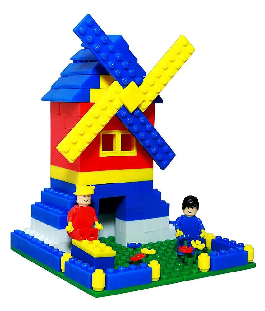 Builder Puzzle Blocks Set 235 Pieces Building Block Game My First
