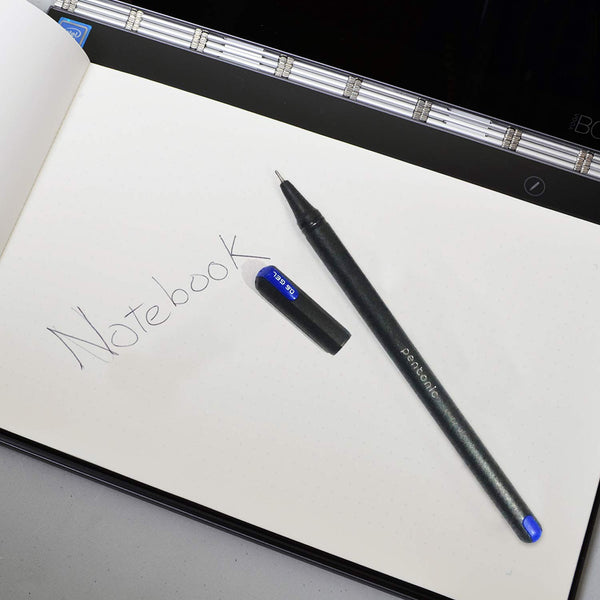 Pentonic Gel Pen (Pack of 10, Blue Ink)