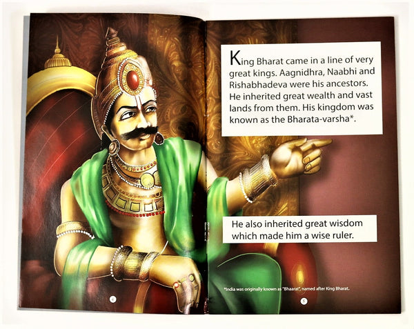 King Bharata (A King A Sage A Deer – Part 1) - Children’s story book – King Bharata’s Tale