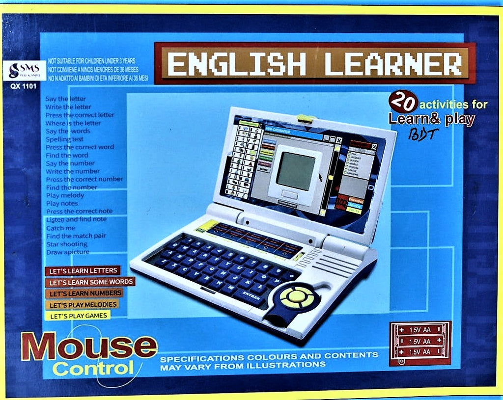 English Learner Laptop/Educational Notebook Computer for Kids above 3 ...