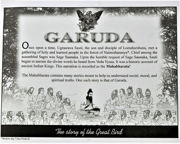 Garuda – The Story of The Great Bird (Children’s story book)