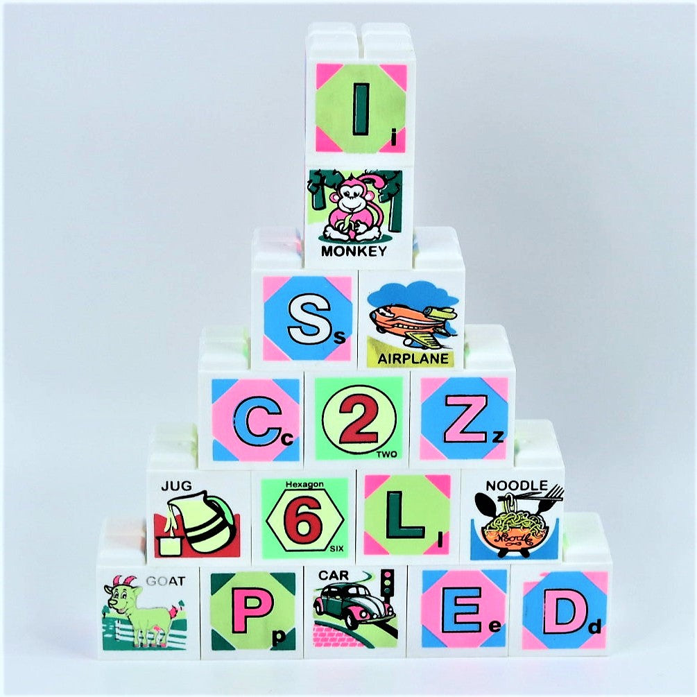 Blocks Educational Math Games Fun N Learn Educational Block Game with 16 Blocks (Multicolor) – IntelKids