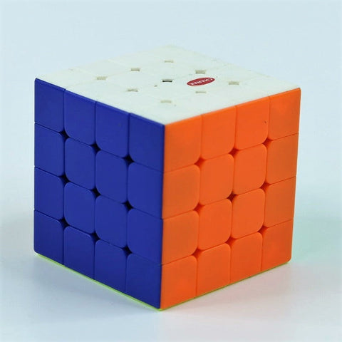 4X4 Cube High Speed Sticker less Magic Cube Puzzle-Anti Stress for Adults and Kids
