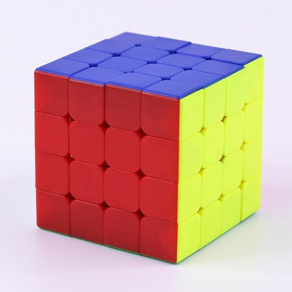 4X4 Cube High Speed Sticker less Magic Cube Puzzle-Anti Stress for Adults and Kids