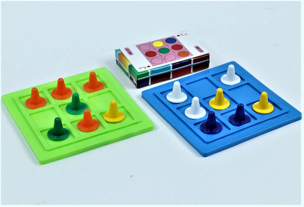 Color Race. A Perfect Mind Challenge Indoor & Outdoor Board Game for Kids