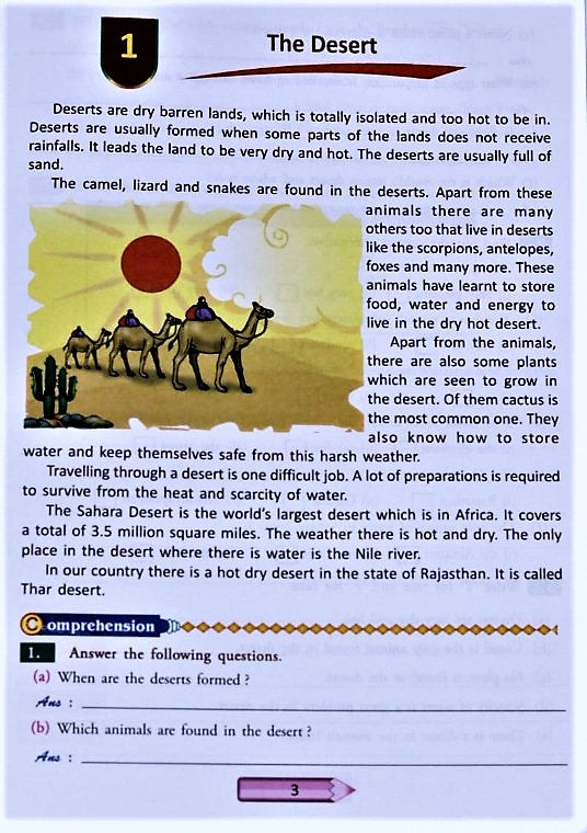 English Comprehension Book - Comprehension Made Simple for Class 5 and ...