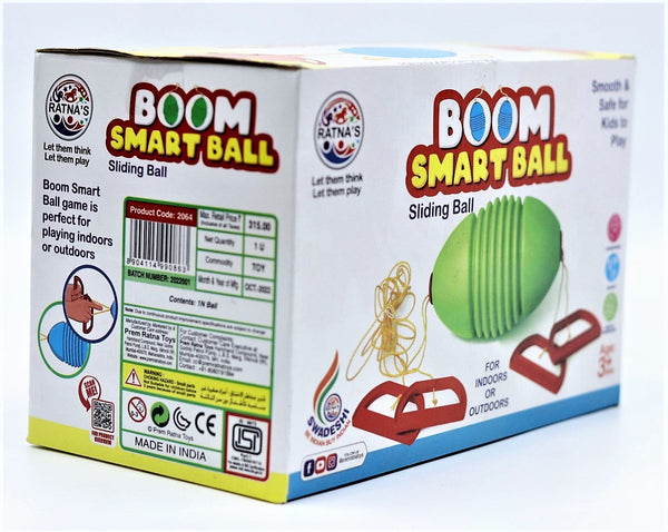 Boom Smart Ball Sliding Ball Game for Indoors or Outdoors Play for Kids