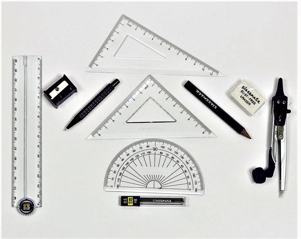 Classmate Asteroid Geometry Box with Rust Resistant High Precision Instruments