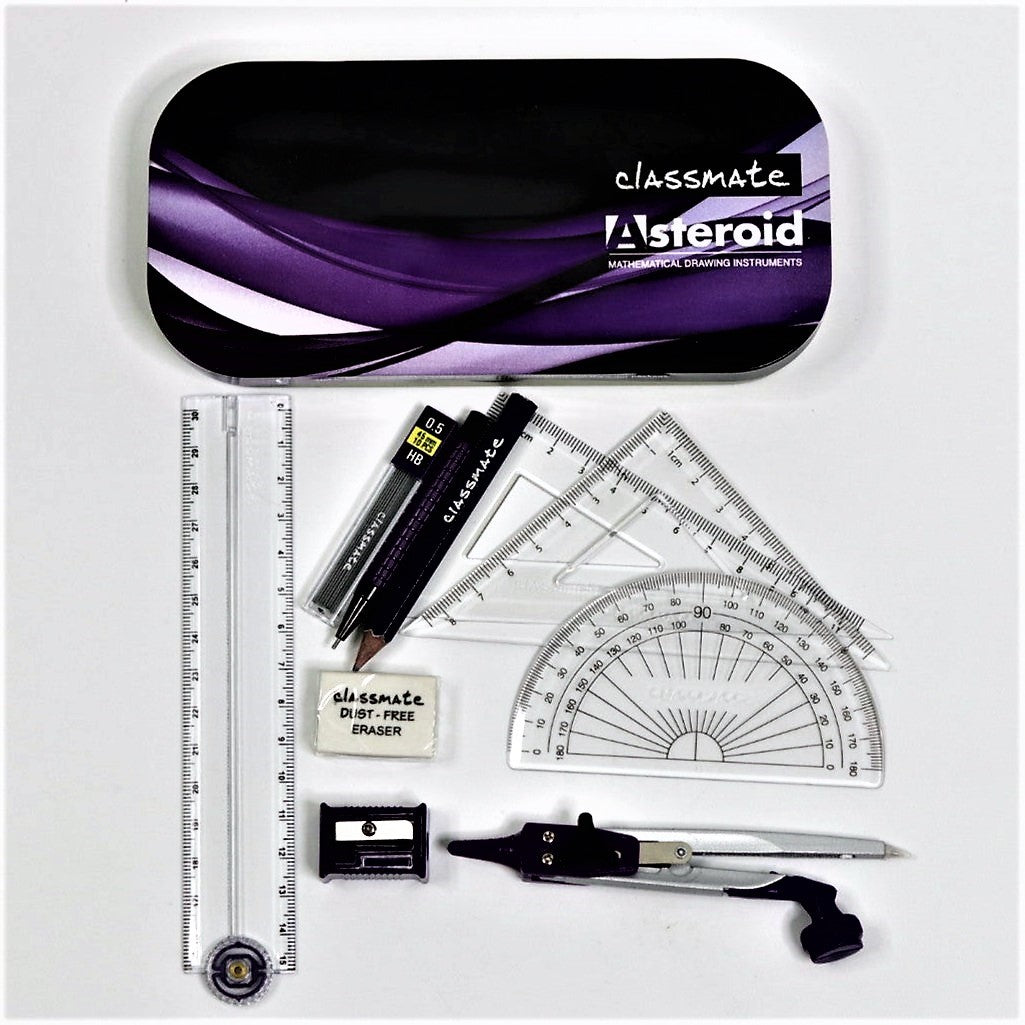 Classmate Asteroid Geometry Box with Rust Resistant High Precision Ins ...