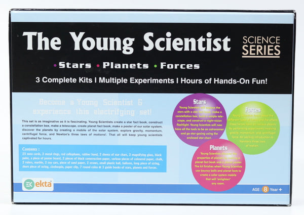 The Young Scientist Set – 3 Concepts – Stars, Planets and Forces Learn Science the Easy Way Out