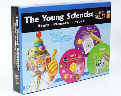 The Young Scientist Set – 3 Concepts – Stars, Planets and Forces Learn Science the Easy Way Out