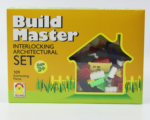 Build Master interlocking architectural set of 109 interlocking pieces