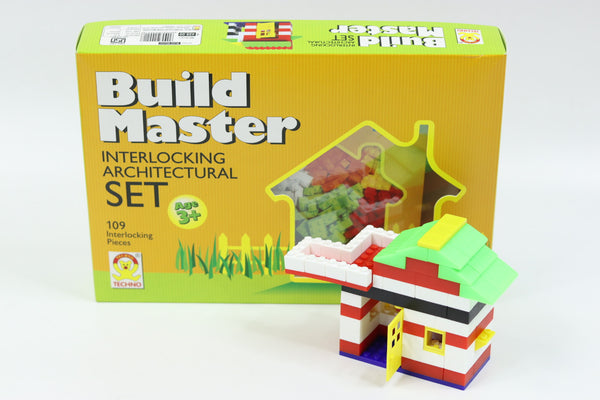 Build Master interlocking architectural set of 109 interlocking pieces