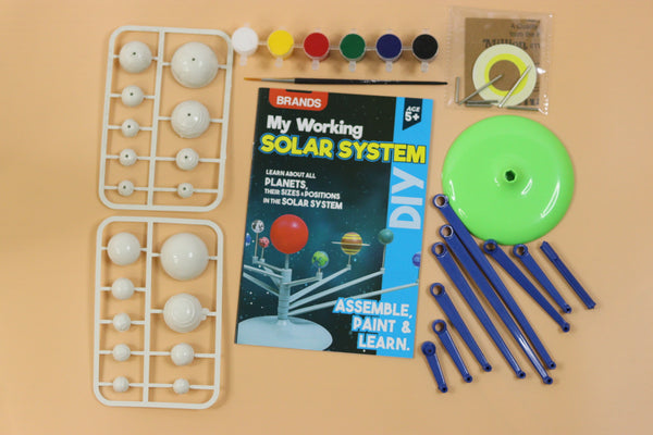 Learning & Education Activity Science Kit Game (My Working Solar System) – Build your Solar Planetarium