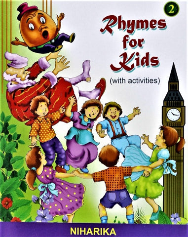 Rhymes for Kids with activities - Part 2 by Niharika Paperback for Boys and Girls