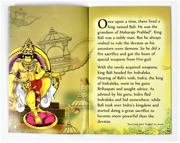 King Bali –Three worlds lost under three steps of Lord - the Story of A Great Devotee (Children’s story book)