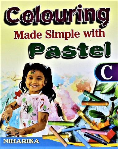 Coloring Made Simple with Pastel Set C – A drawing and coloring book for Kids from age 2 to 5 years
