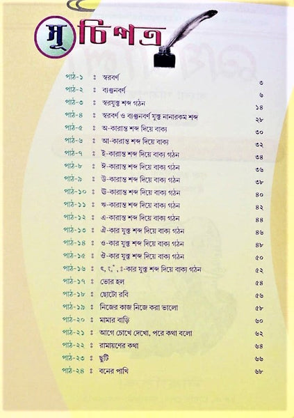 Meghmala by Niharika, Part 1– A Comprehensive Book in Bengali for Class 1 Students