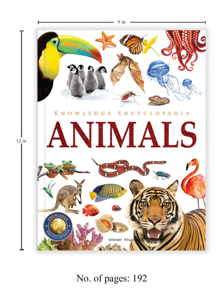 Knowledge Encyclopedia - Animals Hardcover – Well Researched and Child-Friendly Content Knowledge Encyclopaedia Hardcover