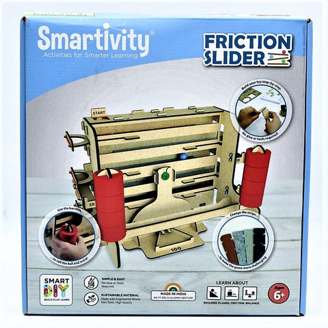 Smartivity Friction Slider Science Toy for Kids Age 6-14, Educational & Construction Based Activity Game Toy