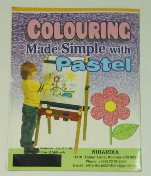 Coloring Made Simple with Pastel Set 0 – A drawing and coloring book for Kids from age 5 to 9 years