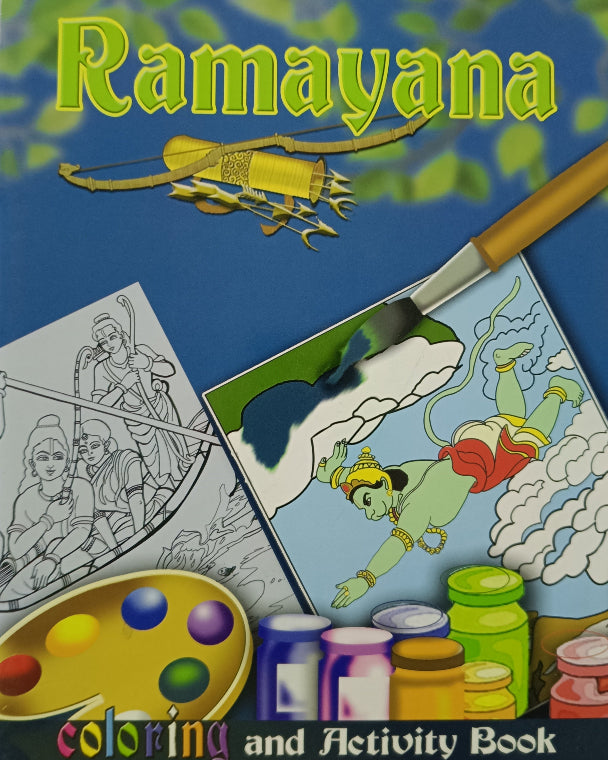 Ramayana Coloring and Activity book