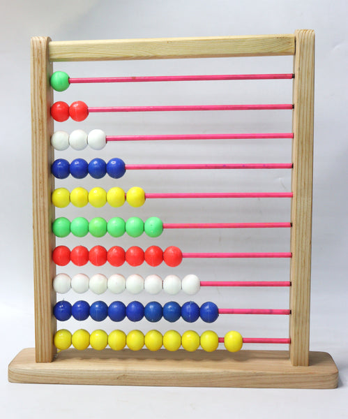 Colorful Wooden Abacus for Kids - Counting Math & Learning Toy(Multicolor)