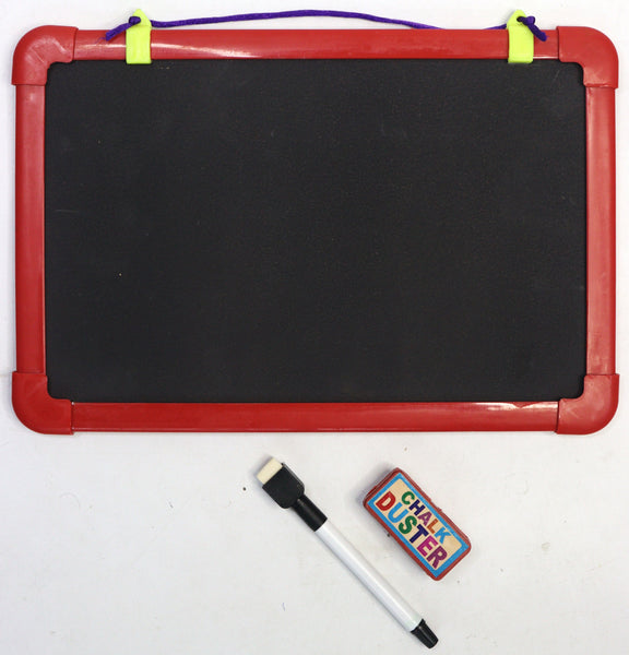 Wooden Veena Double Side Writing Board Senior For Kids, For Indoor