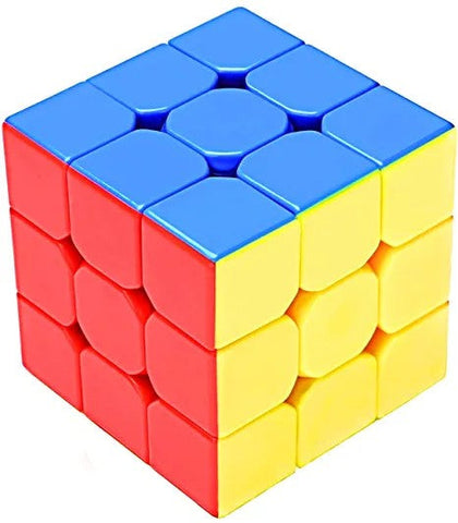 A puzzle cube - 3x3 Speed Cube for Kids & Adults Magic Speedy Stress Buster Brainstorming Puzzle Cubes (Multicolor)