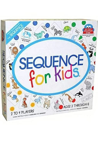 Sequence for Kids the Fun and Educational Board Game for Kids, Ultimate Game (Multicolor)