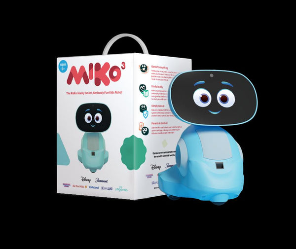 Miko 3: AI-Powered Smart Robot for Kids | STEM Learning & Educational Robot | Interactive Robot with Coding apps + Unlimited Games + programmable | Birthday Gift for Girls & Boys Aged 5-12