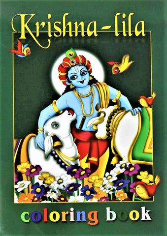 Krishna-Lila Coloring Book (English)