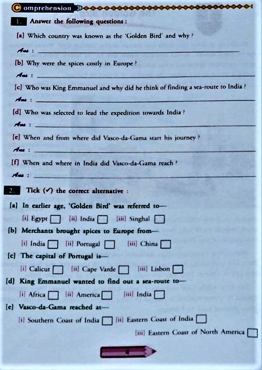 English Comprehension Book - Comprehension Made Simple for Class 4 and ...