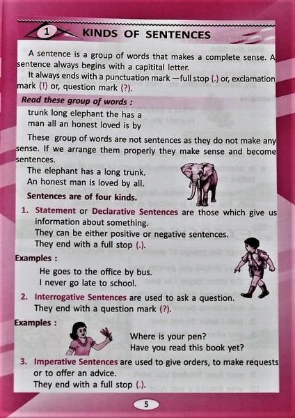 Simple English Grammar with Composition – Part 4 by S. Chatterjee – A Comprehensive Book for Learning Grammar and Composition For Class 4 and above from Publisher - Niharika