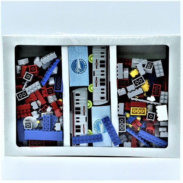 Metro Station 355 pcs Interlocking Building Blocks Set for Kids (Multicolor)