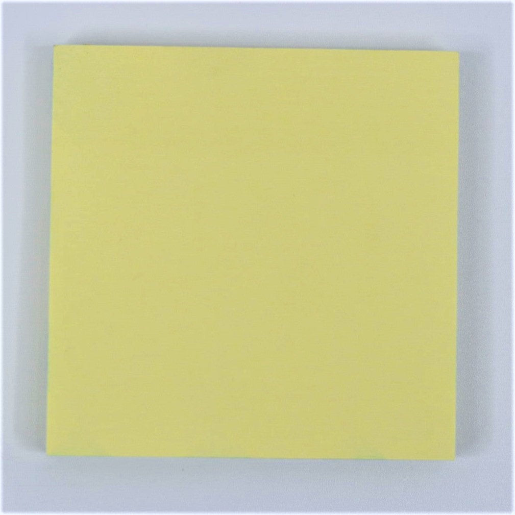 Sticky Notes by DCC Cream Color - Acid Free 3 “x 3”, 100 sheets