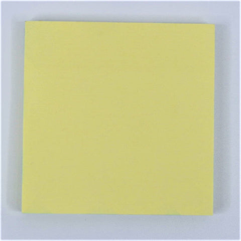 Sticky Notes by DCC Cream Color - Acid Free 3 “x 3”, 100 sheets