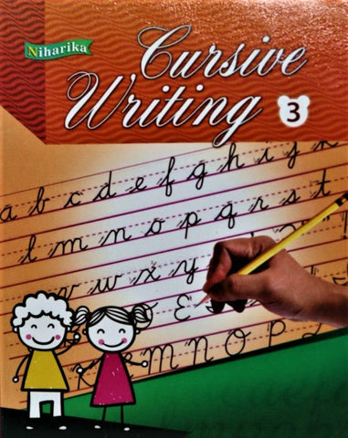 Cursive Writing Book 3 - Capital Letters, Small Letters, Joining Letters, Words, Sentences - Handwriting Practice Books for Age 7+ years Paperback