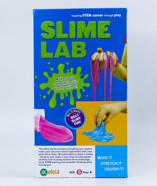 Slime Making DIY Kit for Kids, Make Your Own Fantastic Yucky Slime at Home, Slime Lab Activity Play Set for Girls & Boys STEM Learner