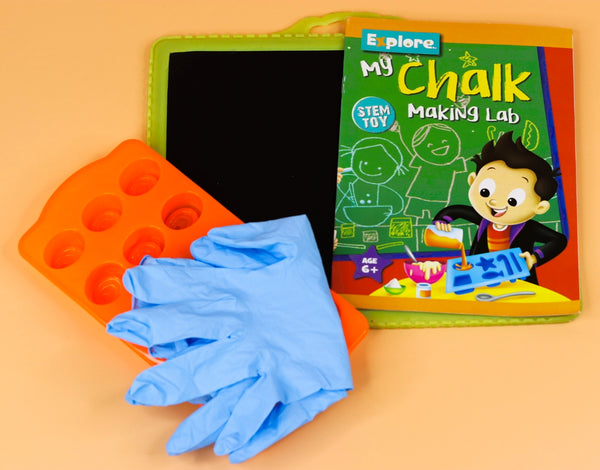 My Chalk Making Lab the Magic of Science and Chemistry Experiment / Learning & Educational DIY Activity Toy Kit for Kids