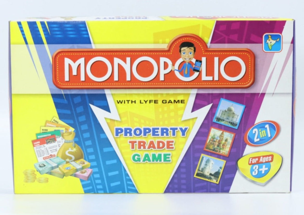 Gaming Monopoly Board Game for Families and Kids Ages 8 and Up, Classic Fantasy Gameplay