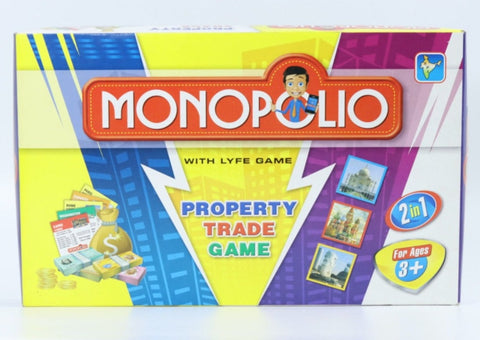 Gaming Monopoly Board Game for Families and Kids Ages 8 and Up, Classic Fantasy Gameplay