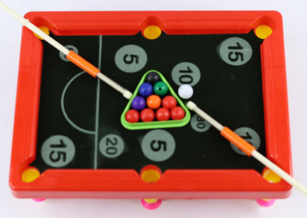 Baby Snooker Pool Game for Kids Indoor Multicolor