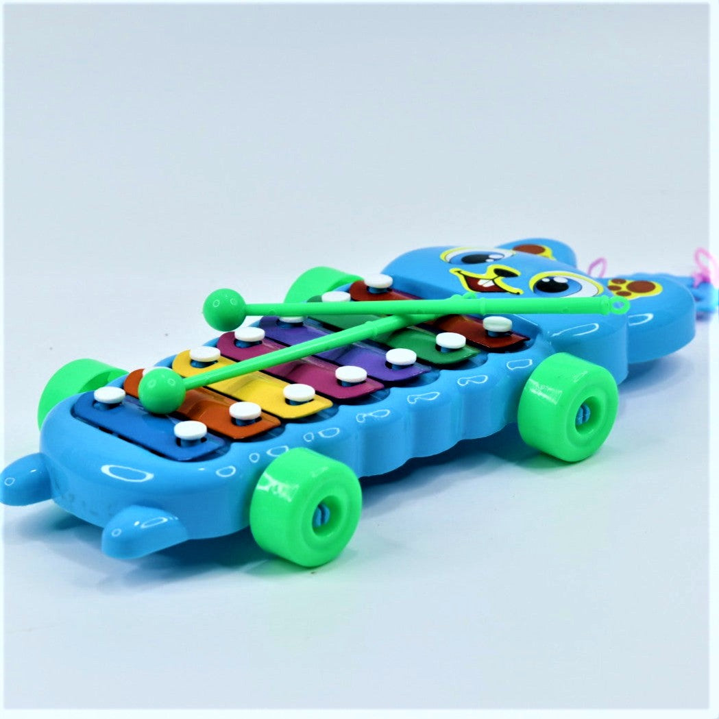 King Xylo Masti Time Bright Color Xylophone – 7 Smooth Nodes 2 Non Toxic Mallets