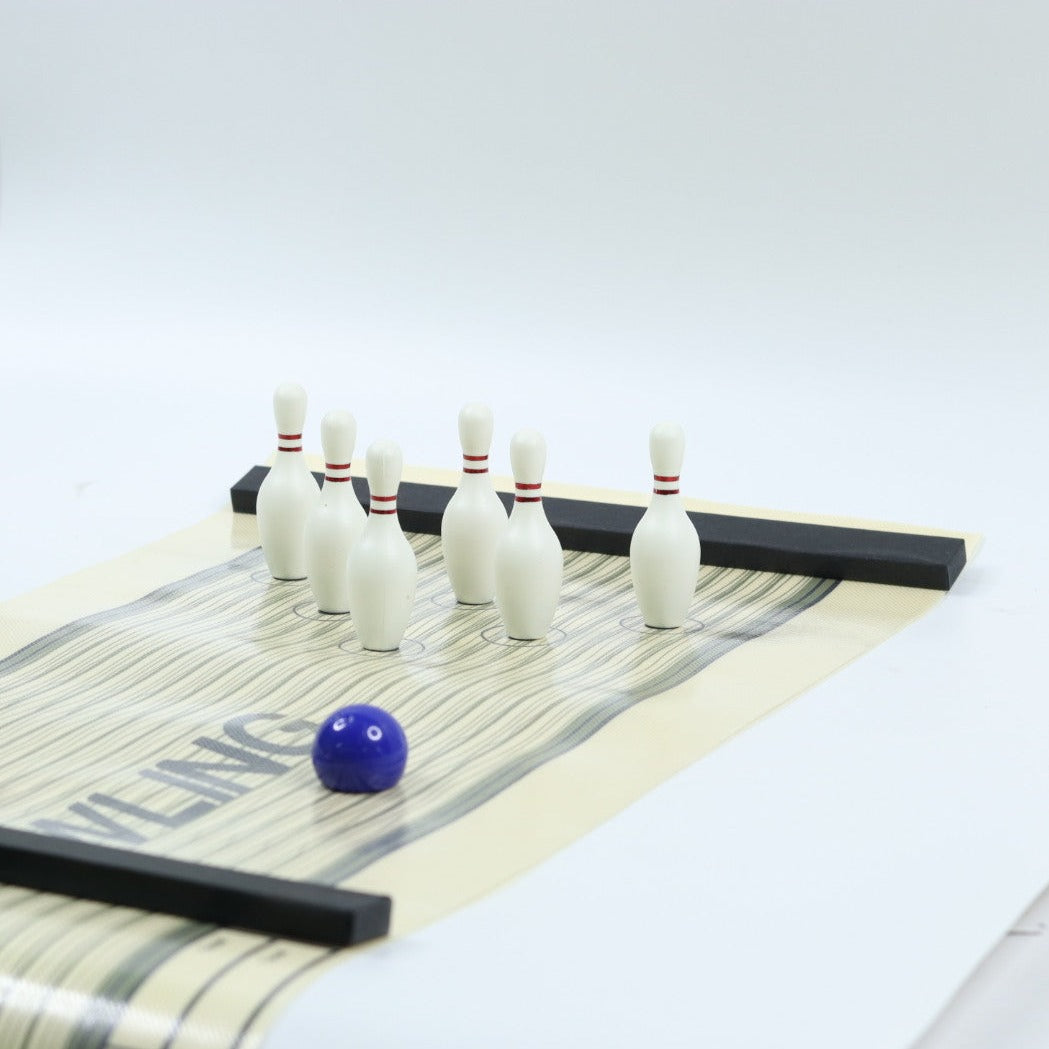 Crystals Tabletop Bowling Game Set – Desktop Mini Bowling For Kids, Adults, Family Parties