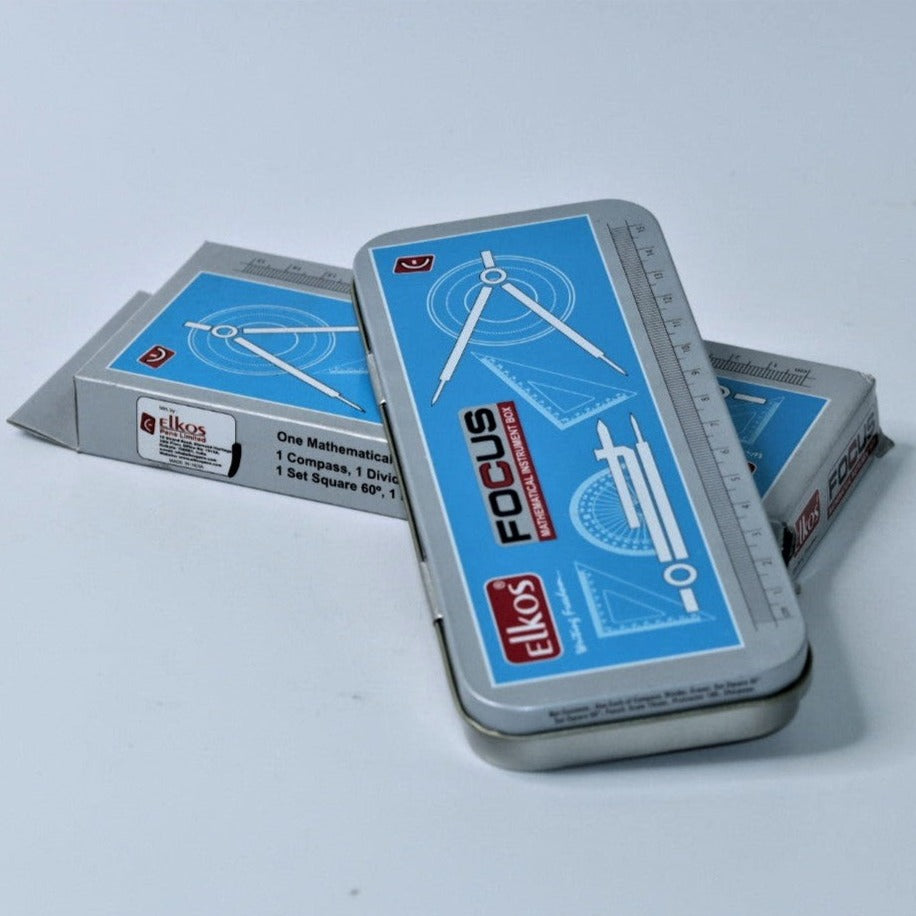 Focus Mathematical Instrument (Geometry) Box by Elkos – An ISO 9001 ...