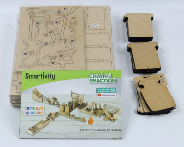 Smartivity Chain Reaction Science Toy for Kids Age 8-14, Educational & Construction Based Activity Game Toy