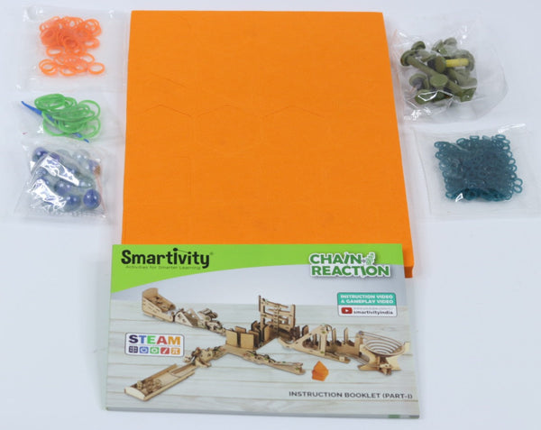 Smartivity Chain Reaction Science Toy for Kids Age 8-14, Educational & Construction Based Activity Game Toy